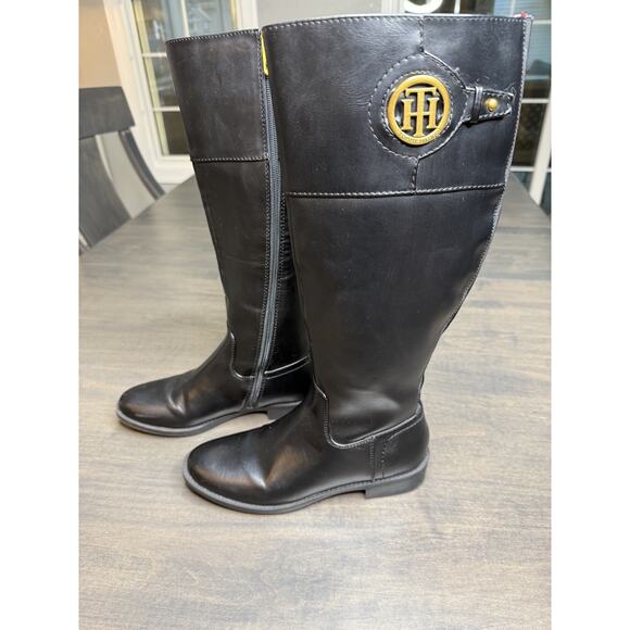 Tommy Hilfiger Women's Twinezza-F High Shaft Riding Boots Size 6.5 M - Picture 1 of 12